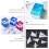 3 Pezzi Epoxy Fai Da Te Paesaggio Stellato 3D 3