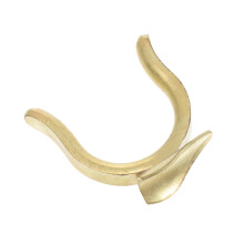 1 Pezzo Gancio Per Dita Per Tromba B In Oro