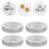 Scatola Rotonda In Per Pancake , 4 Pezzi 10