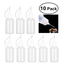 10 Stuks 30Ml Naaldpunt Applicator Diy Quilling (Wit)