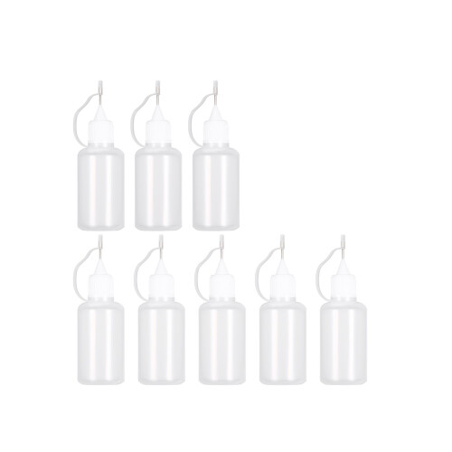 10 Stuks 30Ml Naaldpunt Applicator Diy Quilling (Wit) 1