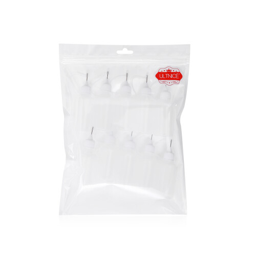 10 Stuks 30Ml Naaldpunt Applicator Diy Quilling (Wit) 2