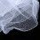 Glitter Bruiloft Bruidssluier Mantilla Hoofdtooi Haaraccessoires Wit 7