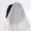 Glitter Bruiloft Bruidssluier Mantilla Hoofdtooi Haaraccessoires Wit 10
