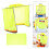 Construction Yellow Hard Hat Shade Full Brim Mesh Neck Guard 5