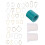 Kit De 33 Peças Para De Resina Com E Pingente Metal 1