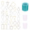 Kit De 33 Peças Para De Resina Com E Pingente Metal 3