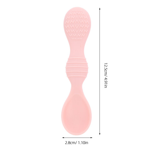 2 Unidades Colheres De Silicone Para Infantil E Treino 1