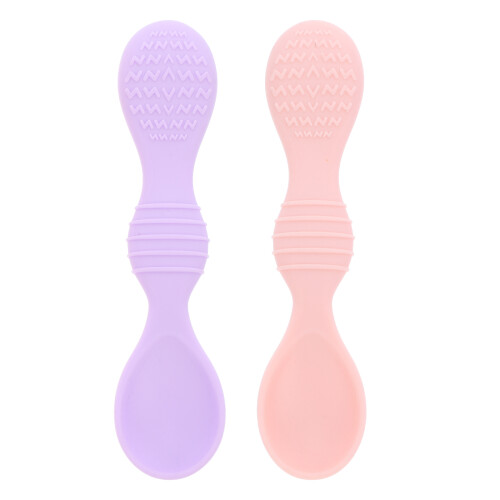 2 Unidades Colheres De Silicone Para Infantil E Treino 2