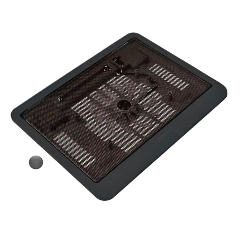 Portable Laptop Heat Dissipator 13 To 15.6 Inch Cooling Pad For Laptops With Adjustable Speed Fan And Base Stand 9393856497362