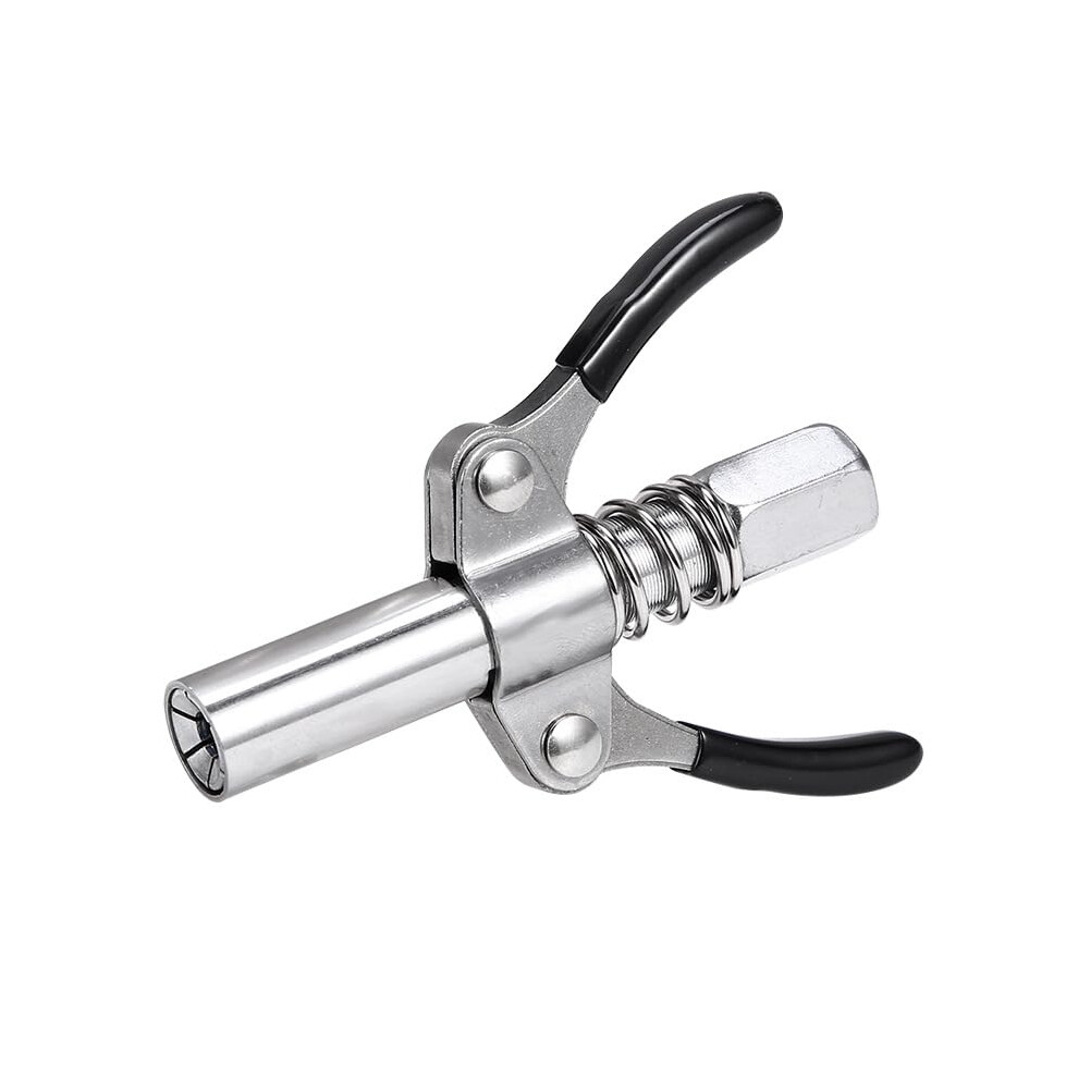 Grease Gun Coupler Quick Release Double Handle Self-Locking Grease Filling Head Compatible with Standard Automotive Grease Guns-image-OPC-PMC8ZVF-NEW