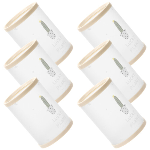 6St Stevige Plastic Organizer Voor En Make-Up Borstels 1