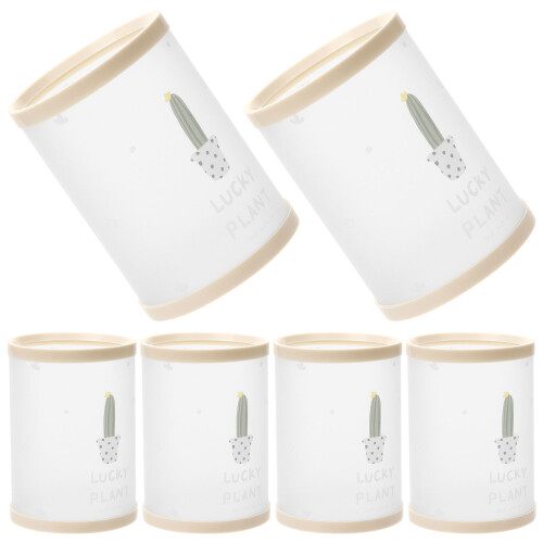 6St Stevige Plastic Organizer Voor En Make-Up Borstels 2