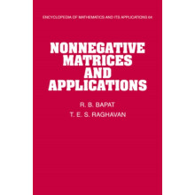 Nonnegative Matrices and Applications by Raghavan T. E. S. University