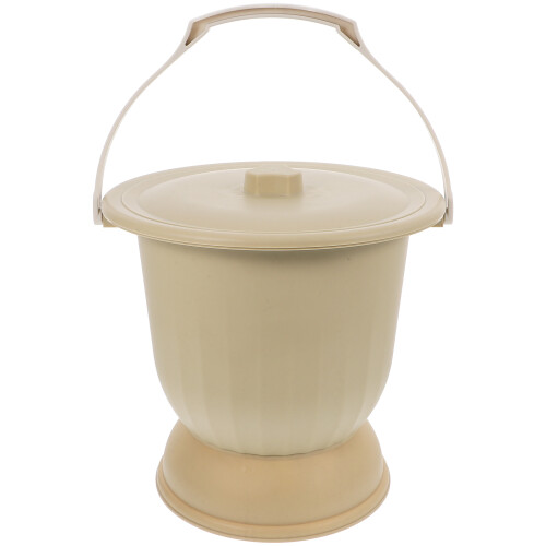 Chamber Pot Avec Couvercle Réutilisable Pour Maternité