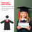 Robe De Diplômation Et Doctorat Pour 140 cm ( ) 8