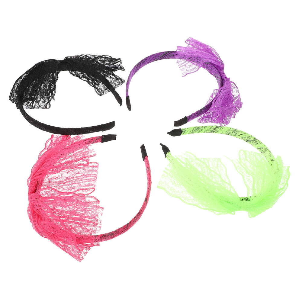 4 Pezzi Cerchietti Con Per-image