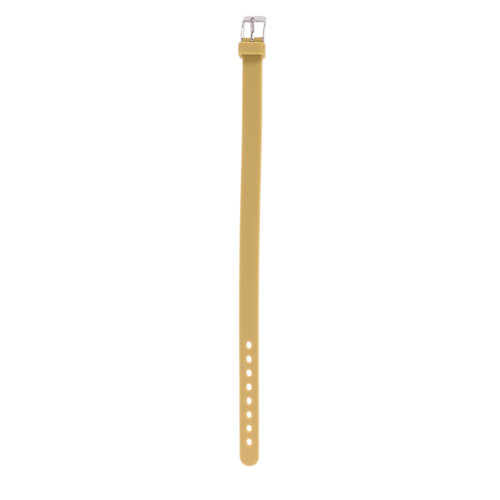 Cinturino In Silicone Solid Color Per (Marrone)