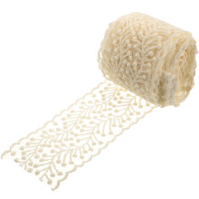 1 Rol DIY Kant Afwerking Borduurkantlint Voor Knutselen Haaraccessoire