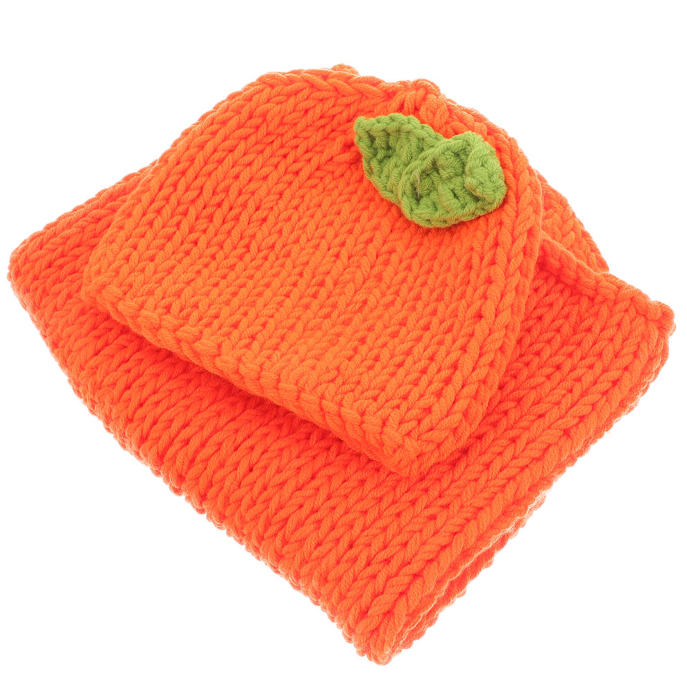 Sztuka DziecięCy Rekwizyt Do Fotografii Dynia PłAszcz Z Czapką-image