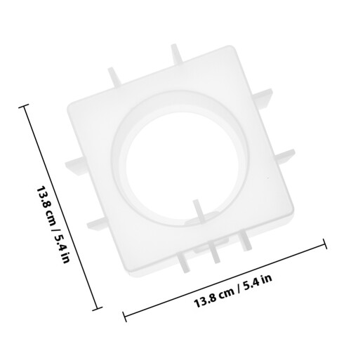1Set Hydroponischer Vase Silikonform Mit 6 Röhrchen Für DIY 1