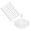 1Set Hydroponischer Vase Silikonform Mit 6 Röhrchen Für DIY 6