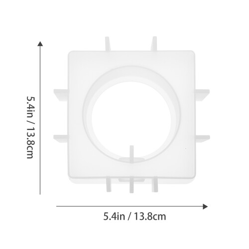 1Set Hydroponischer Vase Silikonform Mit 6 Röhrchen Für DIY 2