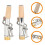 2 Unidades Bocal Para Saxofone Soprano Acessórios Flauta 4