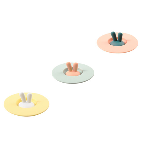 3Pcs Tampa De Silicone Para Sem Vazamento E À De Poeira