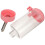 400Ml Garrafa Animal Sem Gotejamento Com Gancho Rosa 8