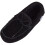 (UK12, Black) Monty, Suede Wool Moccasins with Rubber Sole 1