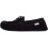 (UK13, Black) Monty, Suede Wool Moccasins with Rubber Sole 5