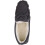 (UK13, Dark Grey) Monty, Suede Wool Moccasins with Rubber Sole 6