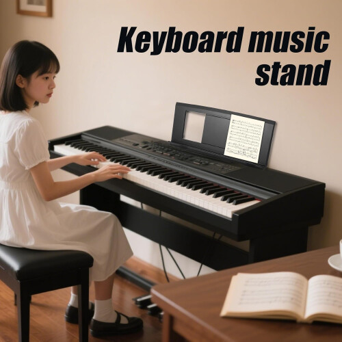 Piano Music Stand Portable Adjustable Thickened Baffle Multiple Models For Pianists Home Practice Stage Performance 1