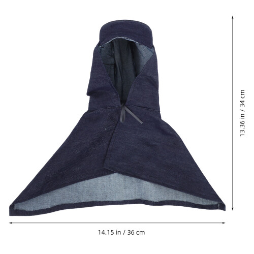 Soft Denim Cappuccio Traspirante Unisex Per Legno 1