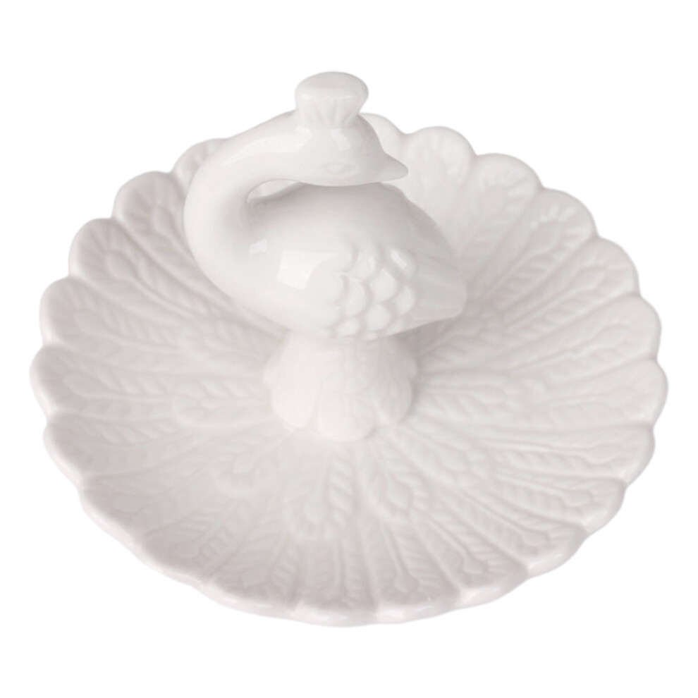 Talerzyk BiżUterię Porcelanowy Pojemnik Kolczyki I Klucze-image