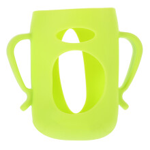 Feeding-Bottle Pokrywa Silikonowa Szerokogardzielowa 160 Ml Zielony