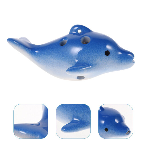 Ocarina De Cerâmica De Com 6 Furos 1