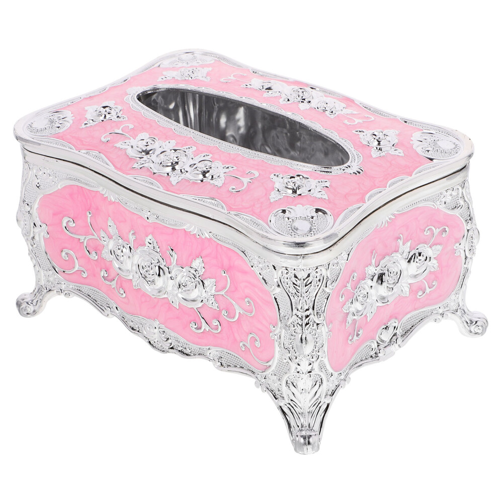 Europejski Styl Pokrywa Na Zeszyt Do Chusteczek Holder PudełKo Vintage-image