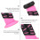 1Paar Kinder Fahrradlenker Schutz Pink 8