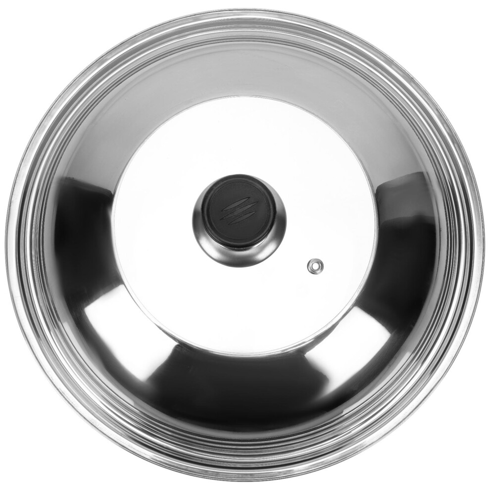 Pokrywka Stali Nierdzewnej Z Hartowanego Szyby Dla GarnkóW-image