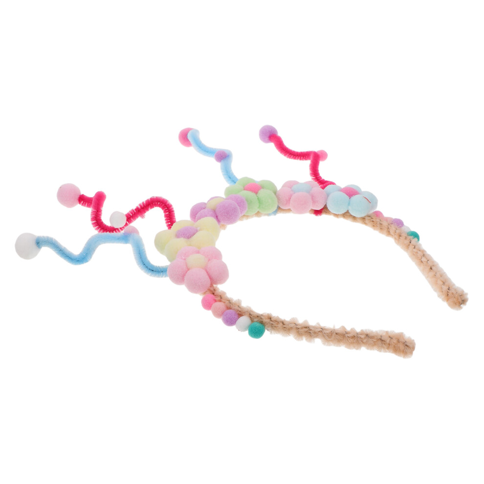 Kolorowy ObręCz GłOwę Z KociąTkami Dzieci Urodziny I ŚWięTa-image