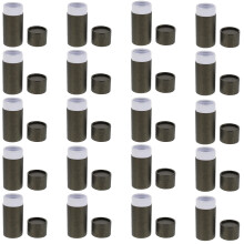 20Pcs Black Reusable Essential Oil and Tea Bottle Storage Gift Boxes