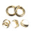 2Pcs Silver Jump Rings For Jewelry Bracelets 8