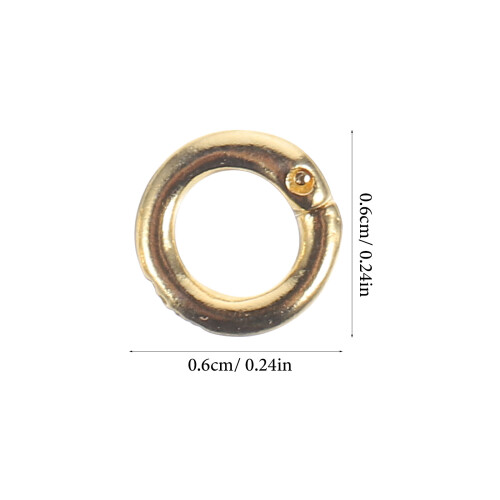 2Pcs Silver Jump Rings For Jewelry Bracelets 1