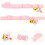 2 Unidades Colar Decorativo Para Com Sino Design 3