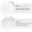 3Pcs Discos Acrílico Transparentes Redondos Para 11