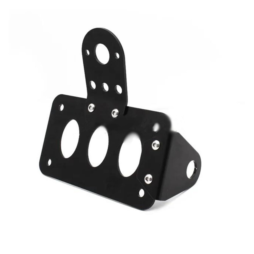 Motorcycle License Plate Holder Tail Tidy For Sportster Bobber Chopper - Side Mount Led Tail And License Plate Bracket Light 9084446526936