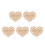 5Pcs Chips De Ponto Cruz Diy Mini Tábua Presente 8