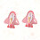 2 Pièces Thermomètre De Bain Étanche Pour Bébé Mignonne Rose 11